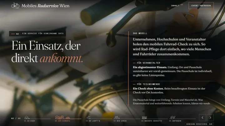 Szene Leistungen.